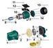 Насос центробежный VOLKS pumpe JY150 1,3кВт 000022876 фото 4
