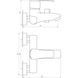 Смеситель для ванны Globus Lux QUEENSLAND GLQU-0102N 000017643 фото 5