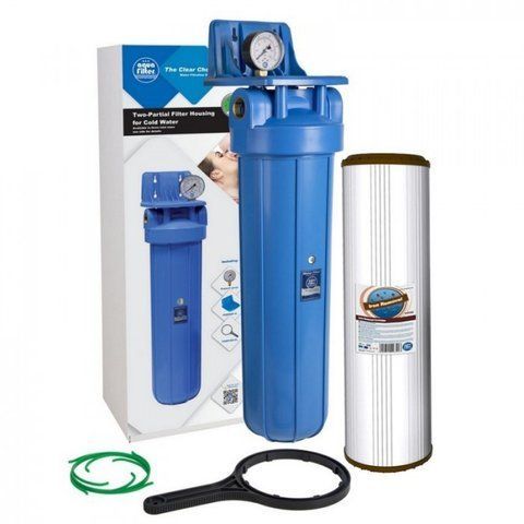Фильтр Aquafilter Big Blue FH20B1-WB с обезболивающим картриджем 12338 фото