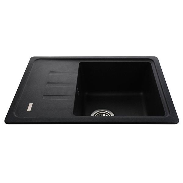 Гранитная мойка Globus Lux MONO графит 620х435мм-А0001 000022399 фото