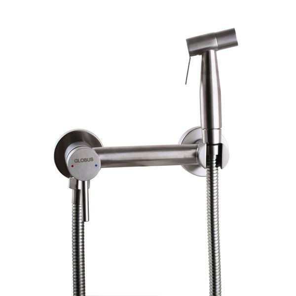 Смеситель гигиенический Globus Lux ALPEN SBT-6SS-106MIX 000022954 фото