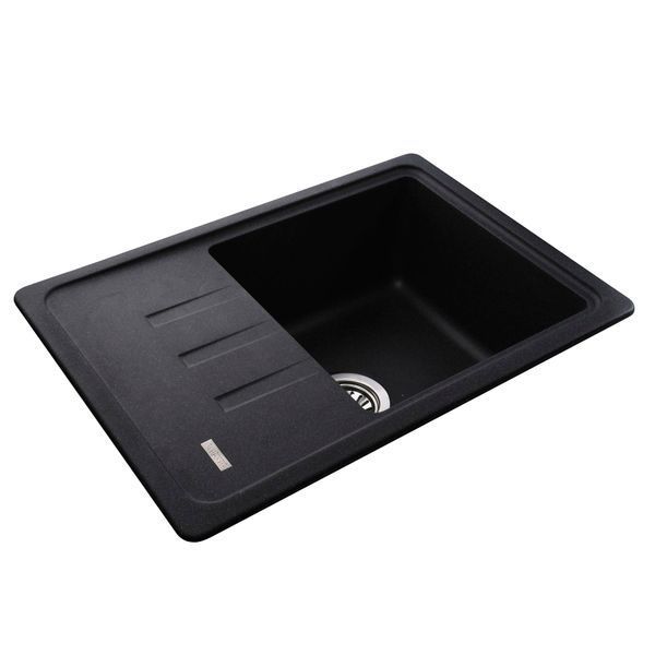 Гранитная мойка Globus Lux MONO графит 620х435мм-А0001 000022399 фото