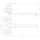 Смеситель для ванны Globus Lux Milano GLM-0208N-11-Graphite 000023323 фото 6