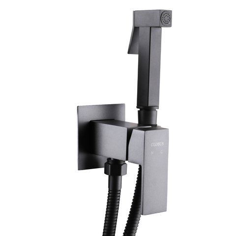 Смеситель гигиенический Globus Lux Milano GLM-0-106MIX-Graphite 000023324 фото