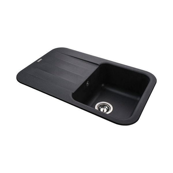 Гранитная мойка Globus Lux OBER графит 780х500мм-А0001 000022401 фото