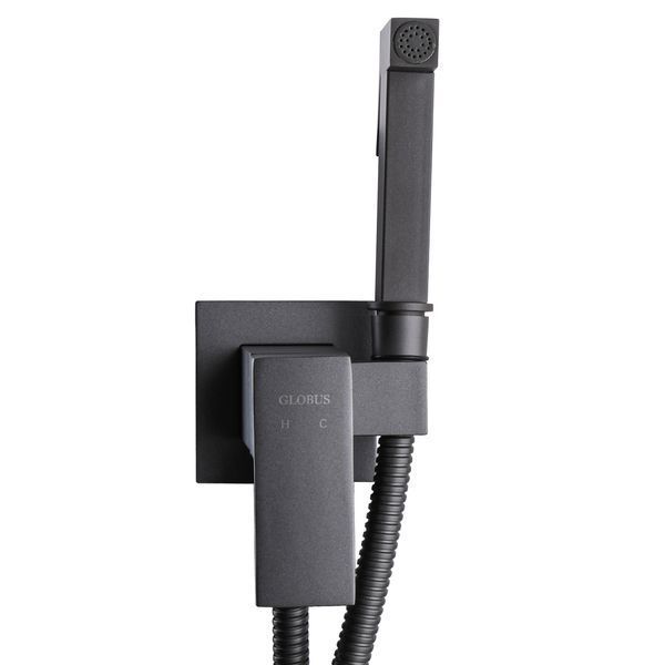 Смеситель гигиенический Globus Lux Milano GLM-0-106MIX-Graphite 000023324 фото