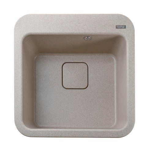 Гранитная мойка Globus Lux BARBORA песчаный 510х510мм-А0004 000014437 фото