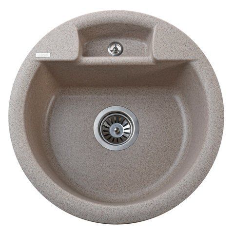 Гранитная мойка Globus Lux GURON миндаль 480мм-А0008 000009866 фото