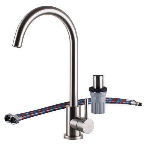 Смеситель для кухни EcoMIX ALPEN AISI-203S 000024957 фото