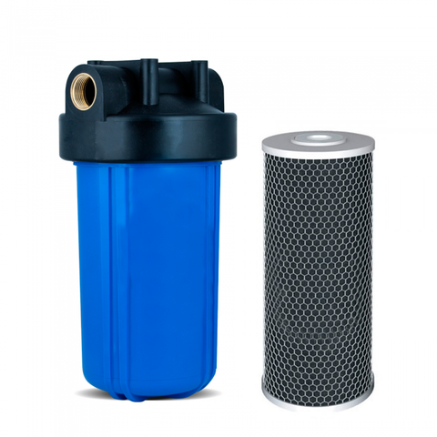 Фильтр Big Blue 10 с угольным картриджем. 12340 фото