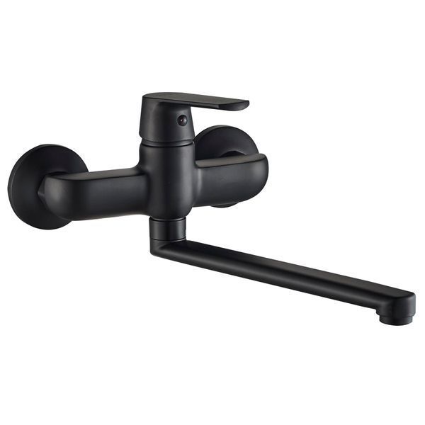 Смеситель для кухни со стены Globus Lux Laguna GLA-0104-10-BB 000022556 фото