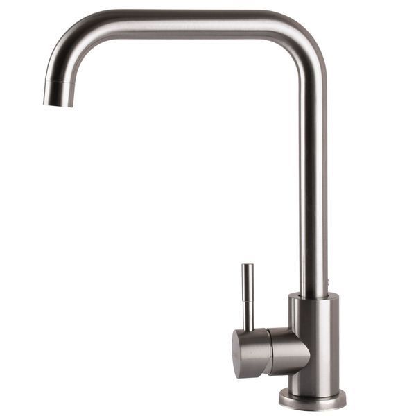 Смеситель для кухни EcoMIX ALPEN AISI-203L-WH 000024958 фото