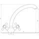 Смеситель для кухни DOMINO DKF-209-08-SHARM 000013382 фото 4