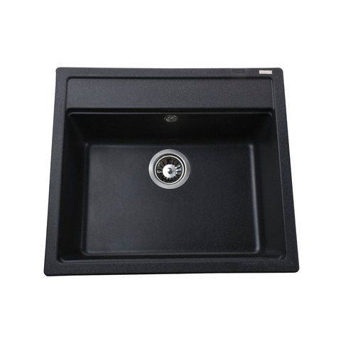 Гранитная мойка Globus Lux VOLTA графит 570х510мм-А0001 000022404 фото