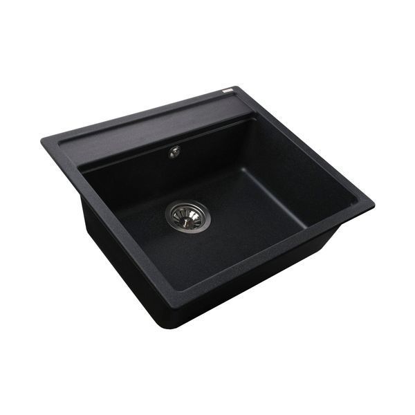 Гранитная мойка Globus Lux VOLTA графит 570х510мм-А0001 000022404 фото