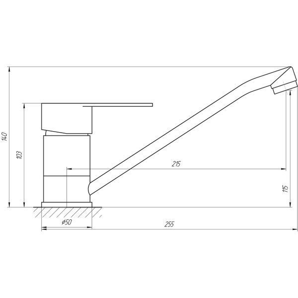 Смеситель для кухни Globus Lux MAIN SM-203 000022001 фото