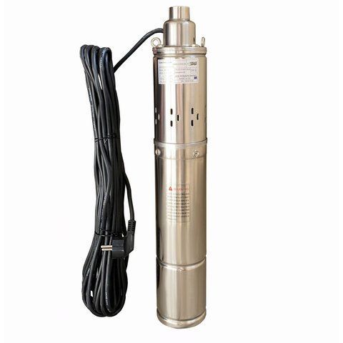 Насос скважинный шнековый VOLKS pumpe 4 QGD 2,5-60-0,75кВт + кабель 15м 000010726 фото