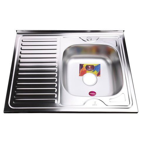 Мойка кухонная Mira MR 8060 R E Satin Right 000014474 фото