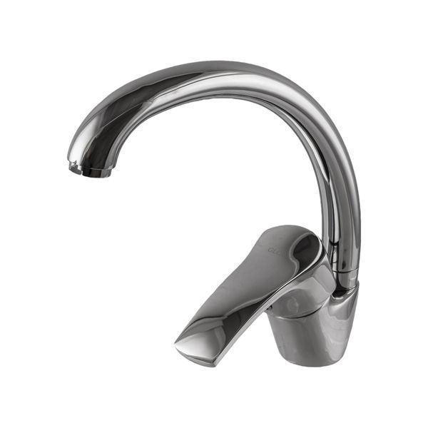 Змішувач для кухні Globus Lux QUEENSLAND GLQU-0203S латунь на гайці(картридж Sedal) 000010061 фото