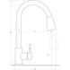 Смеситель для кухни Globus Lux ALPEN SBT1-2031-BB 000026598 фото 6