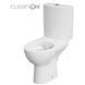 Компакт Cersanit 518 PARVA NEW CLEAN ON 011 3/5 с сиденьем дюропласт лифт 000013819 фото 2