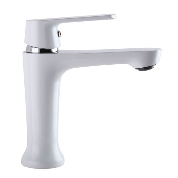 Смеситель для умывальника Globus Lux Laguna GLA-0401-7-WHITE 000022561 фото