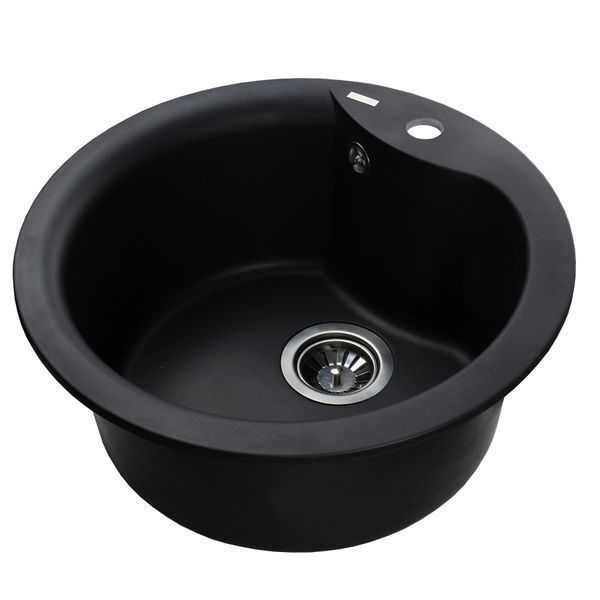 Гранитная мойка Globus Lux ORTA черный 485мм-А0002 000021056 фото