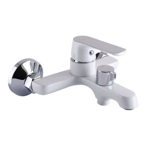 Смеситель для ванны Globus Lux Laguna GLA-0102NE-7-WHITE 000022562 фото