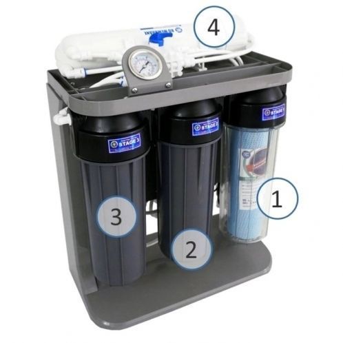 Фільтр зворотного осмосу Aquafilter ELITE7G-G із датчиком тиску 12602 фото