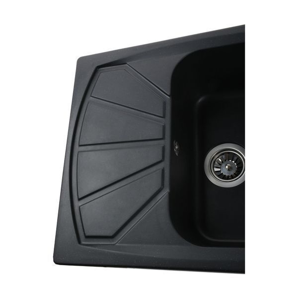 Гранитная мойка Globus Lux TANA черный 610х500мм-А0002 000006050 фото