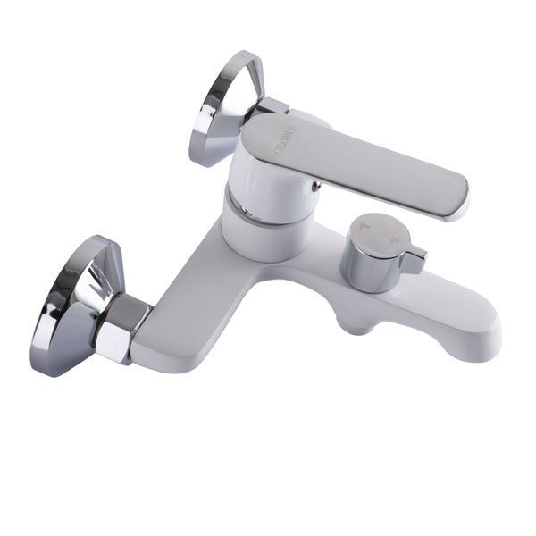 Смеситель для ванны Globus Lux Laguna GLA-0102NE-7-WHITE 000022562 фото
