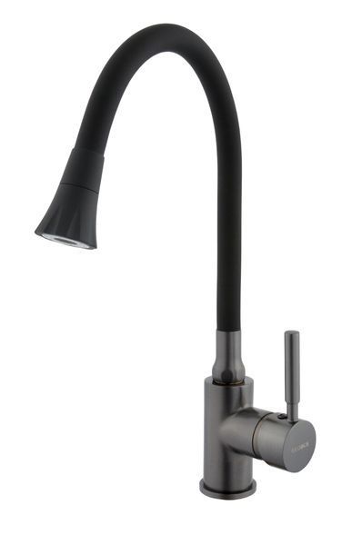 Смеситель для кухни Globus Lux Lazer GLLR-0203SA-GP-B01 000027553 фото
