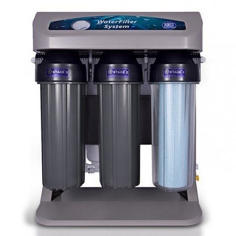 Фильтр обратного осмоса Aquafilter ELITE7G-GP с насосом и датчиком давления 12603 фото