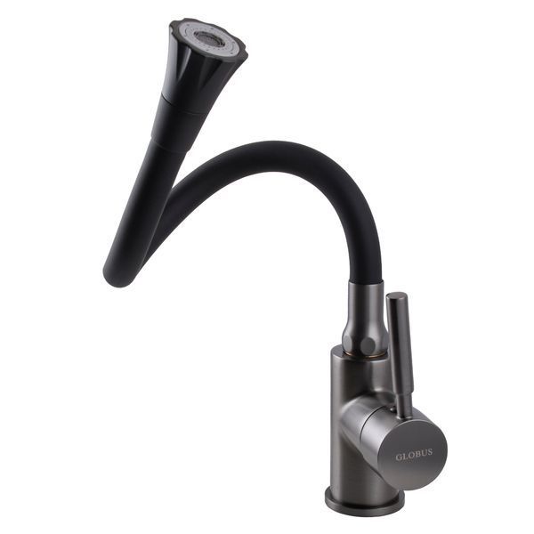 Смеситель для кухни Globus Lux Lazer GLLR-0203SA-GP-B01 000027553 фото