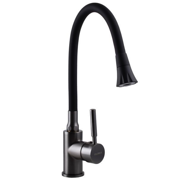 Смеситель для кухни Globus Lux Lazer GLLR-0203SA-GP-B01 000027553 фото