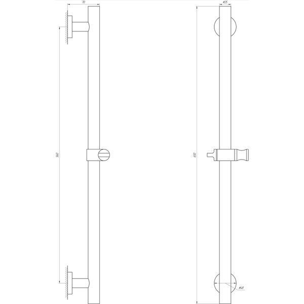 Душевая стойка Globus Lux SUS-1106 000015058 фото