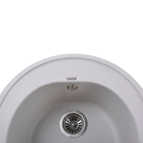 Гранитная мойка Globus Lux MARTIN жемчужный 510мм 000022411 фото