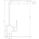Смеситель для кухни Globus Lux SHK-203S-M 000016982 фото 4