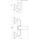 Смеситель для душа Globus Lux Laguna GLA-0105-7-WHITE 000022564 фото 7