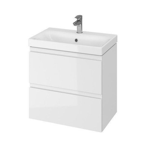 CET B04 MODUO SLIM шафка з умивальником MODUO SLIM 60 біла 000020314 фото
