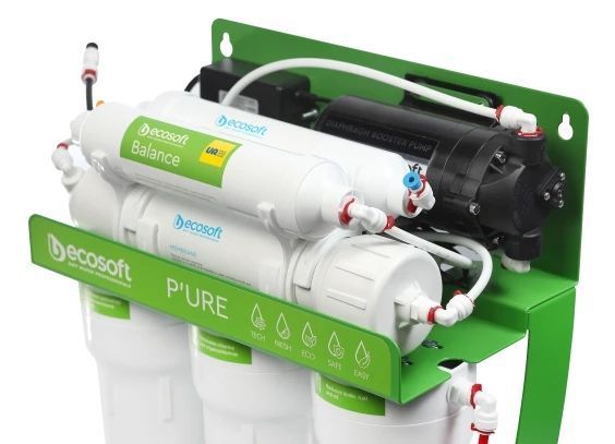Фільтр зворотного осмосу Ecosoft P&rsquo;URE BALANCE з помпою на станині (MO675MBALPSECO) 12819 фото