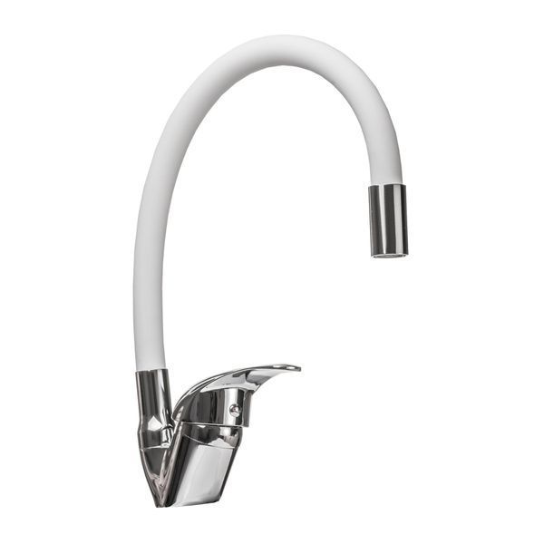 Змішувач для кухні EcoMix ENERGO E-GEZ-203SLR-WHITE 000017025 фото
