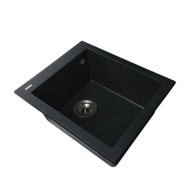 Гранитная мойка Globus Lux LAMA черный 410х500мм-А0002 000006105 фото