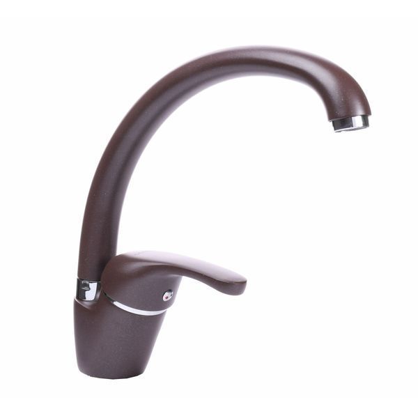 Смеситель для кухни Globus Lux Solly GLSO-0203S-6-MARONE 000019209 фото