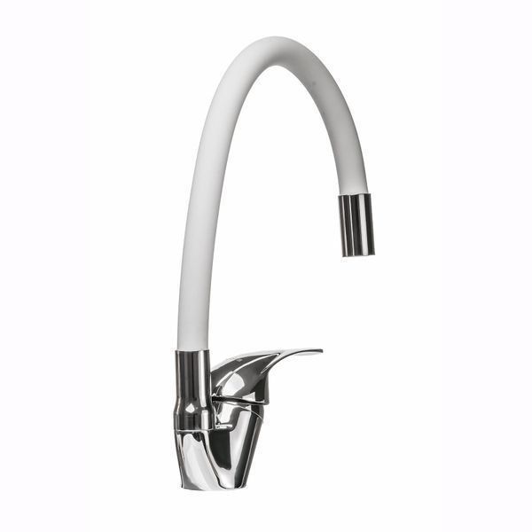 Змішувач для кухні EcoMix ENERGO E-GEZ-203SLR-WHITE 000017025 фото