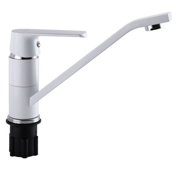 Смеситель для кухни Globus Lux Laguna GLA-0203Q-7-WHITE 000022565 фото