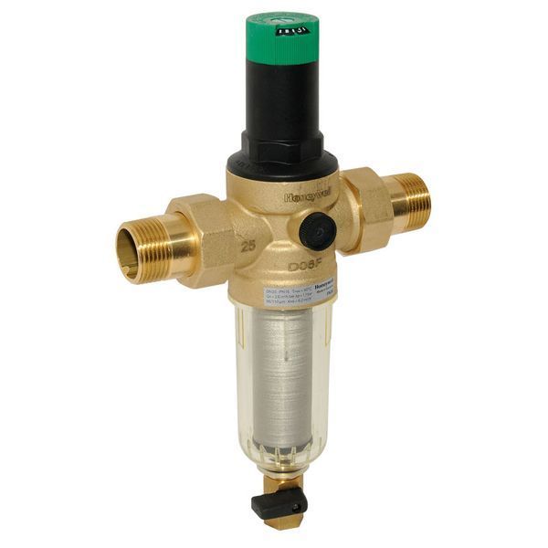 Механический фильтр для холодной воды с редуктором Honeywell Resideo Braukmann FK06-1/2AA 12185 фото