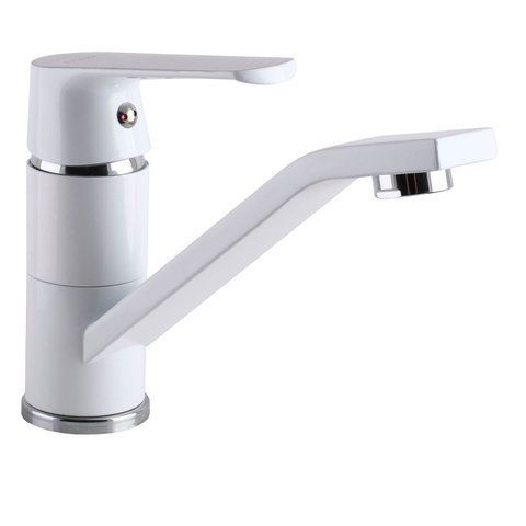 Смеситель для умывальника Globus Lux Laguna GLA-0203MQ-7-WHITE 000022566 фото