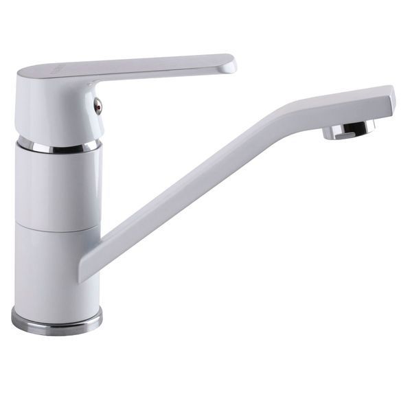 Смеситель для умывальника Globus Lux Laguna GLA-0203MQ-7-WHITE 000022566 фото