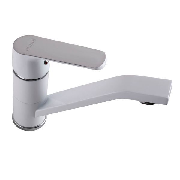 Смеситель для умывальника Globus Lux Laguna GLA-0203MQ-7-WHITE 000022566 фото